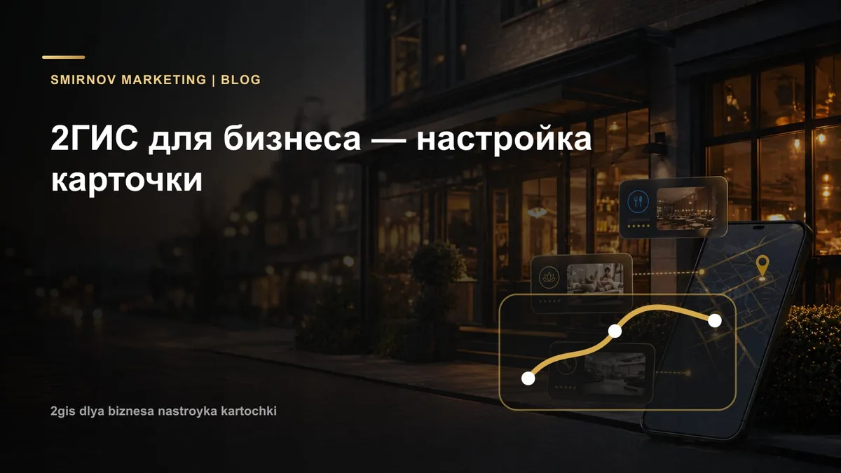 2ГИС для бизнеса в 2026: как настроить карточку, чтобы она приносила звонки