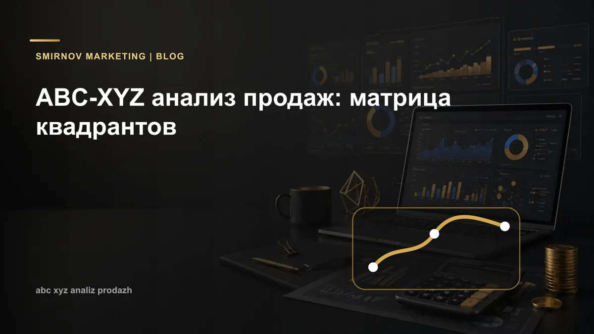 ABC-XYZ анализ продаж в 2026: для чего нужен и как сделать за час в Excel