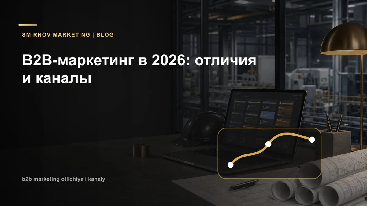 B2B-маркетинг в 2026: чем отличается от B2C и какие каналы реально работают