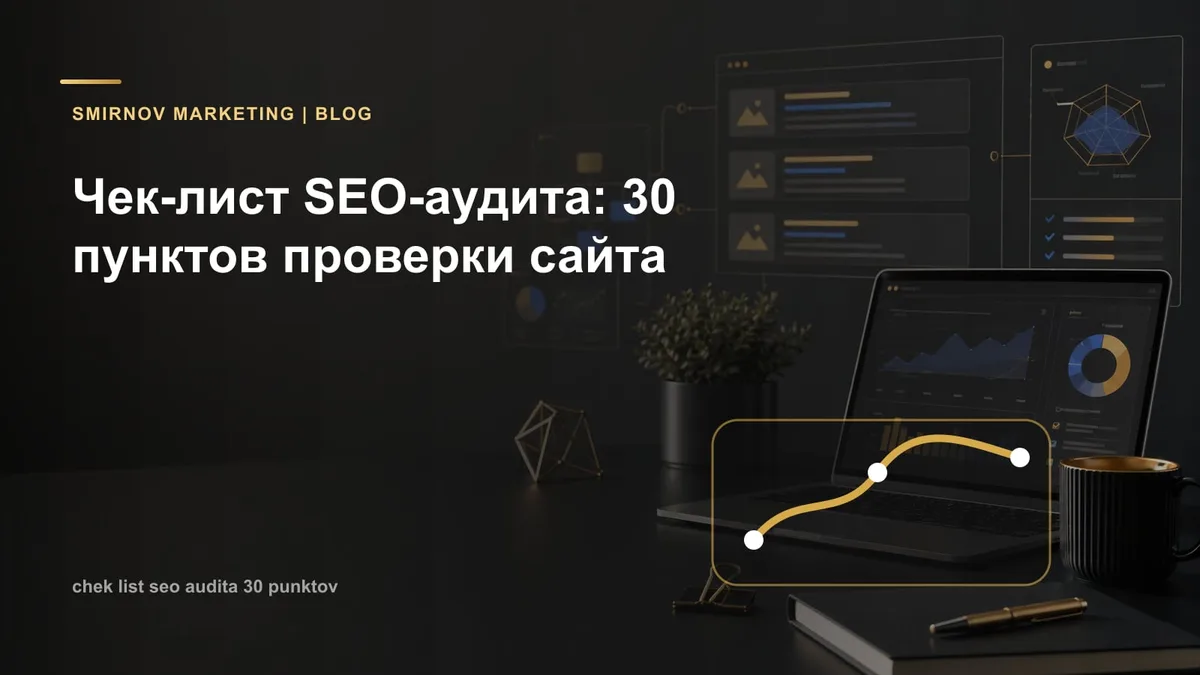 Чек-лист SEO-аудита: 30 пунктов, которые должно проверить нормальное агентство