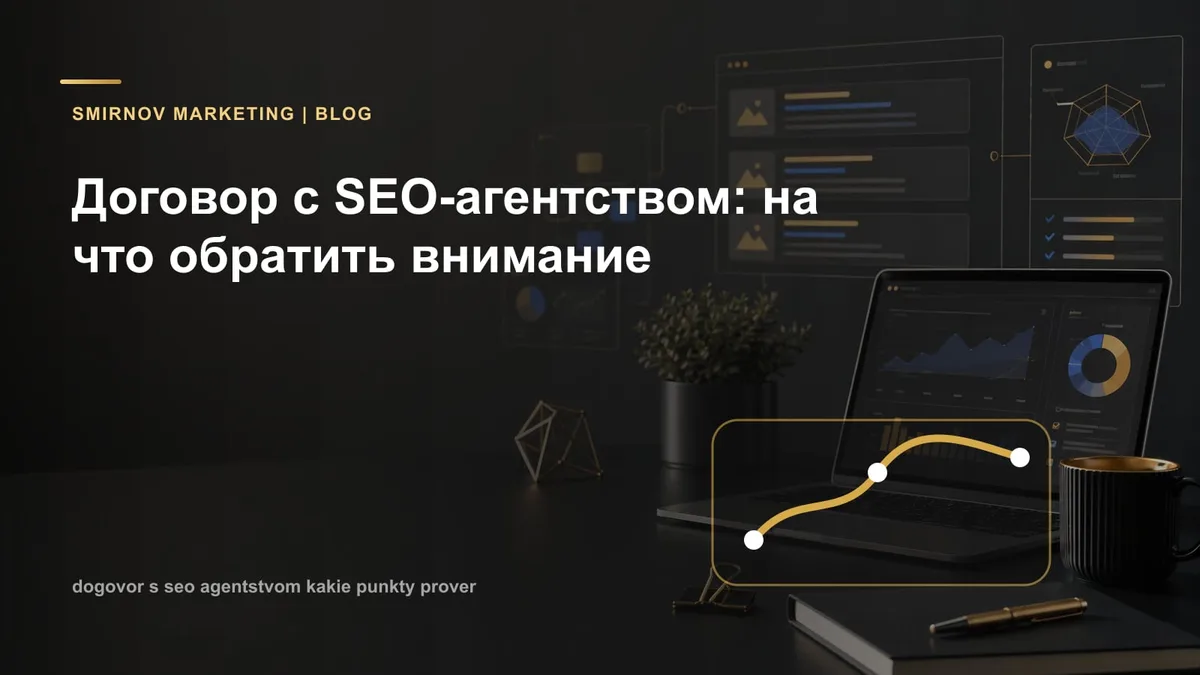 Договор с SEO-агентством в 2026: 12 пунктов, которые обязательно прописать (и 5 уловок в чужих договорах)