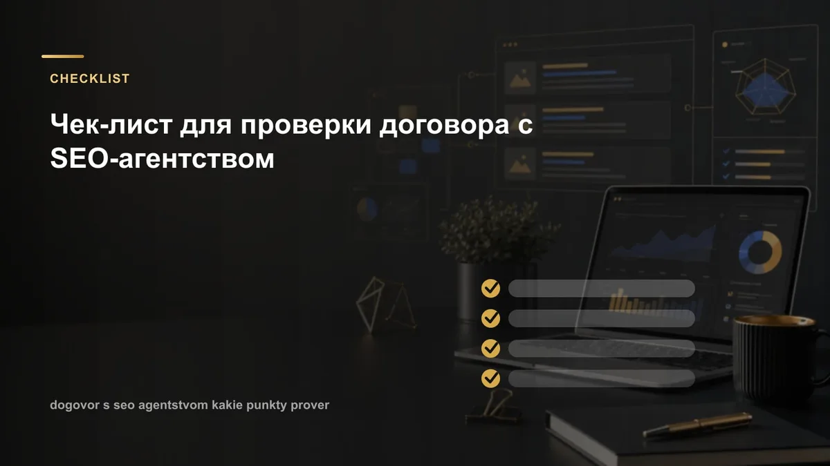 Чек-лист для проверки договора с SEO-агентством