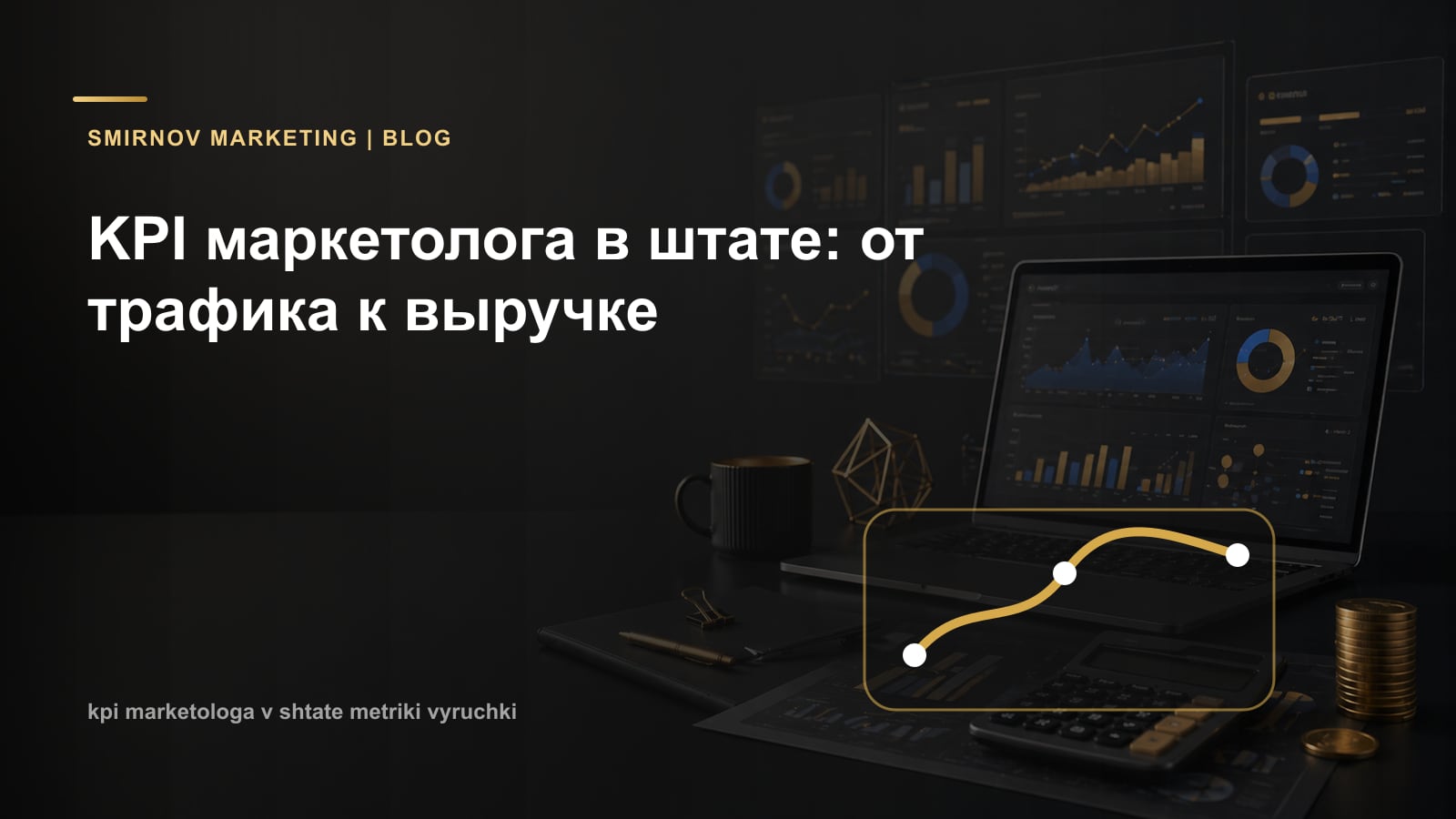 KPI маркетолога в штате: от трафика к выручке