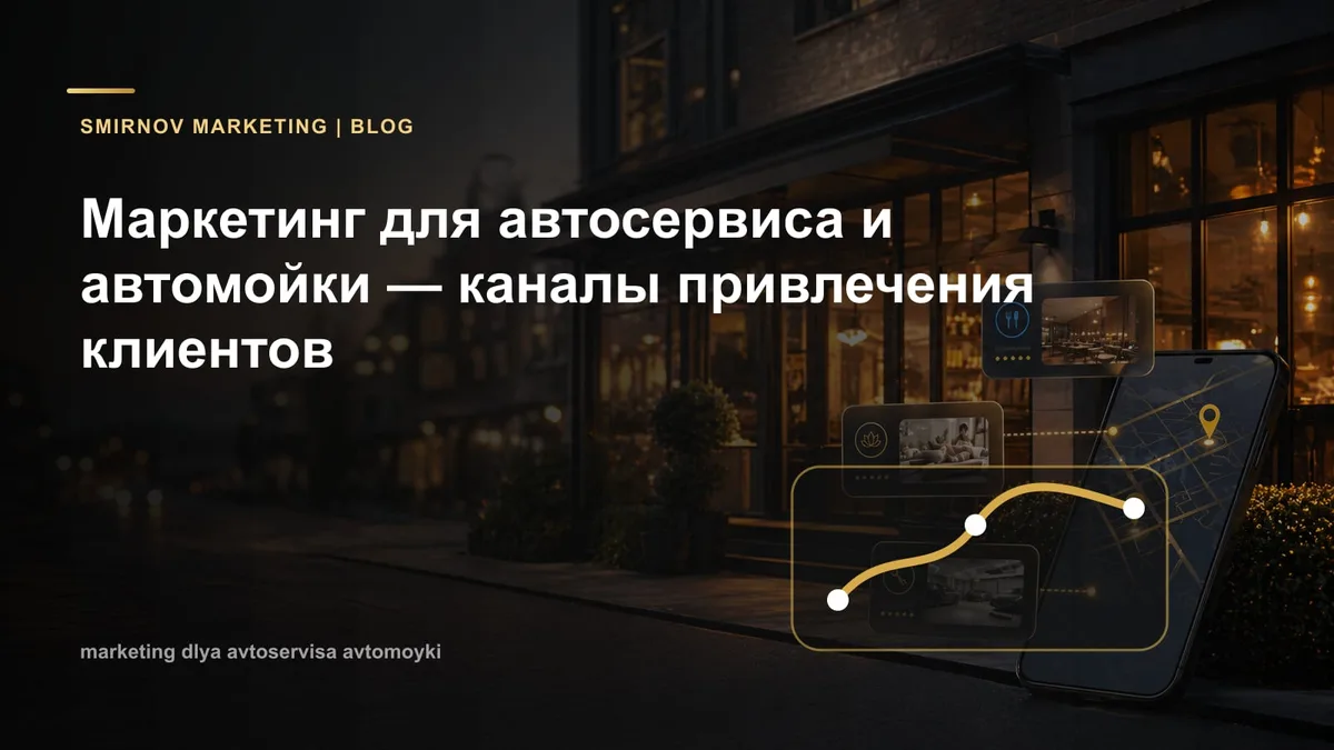 Маркетинг для автосервиса и автомойки в 2026: локальные ниши с большим потенциалом