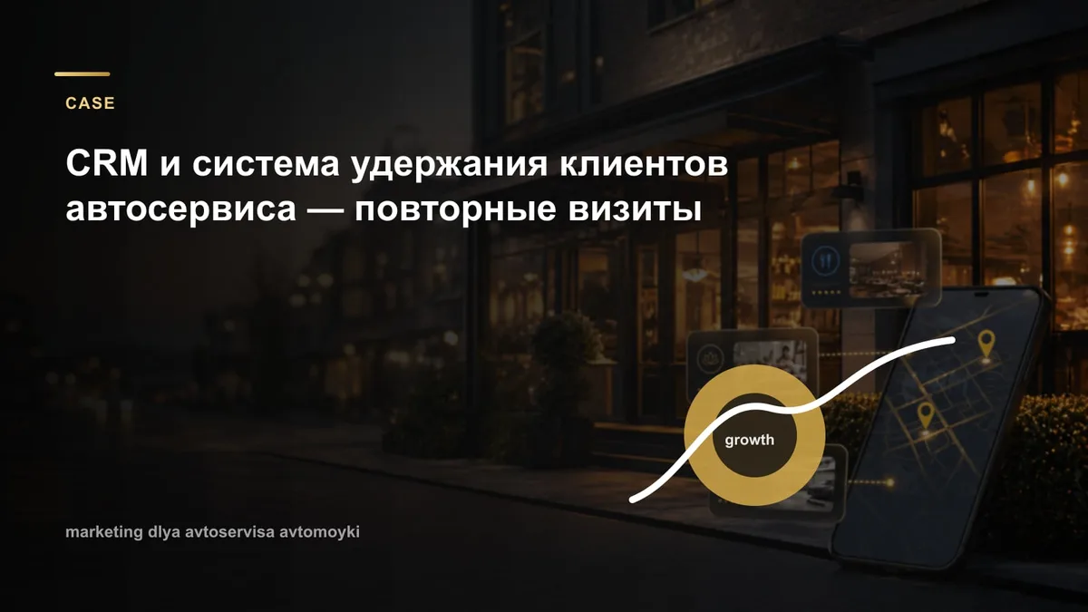 CRM и система удержания клиентов автосервиса — повторные визиты