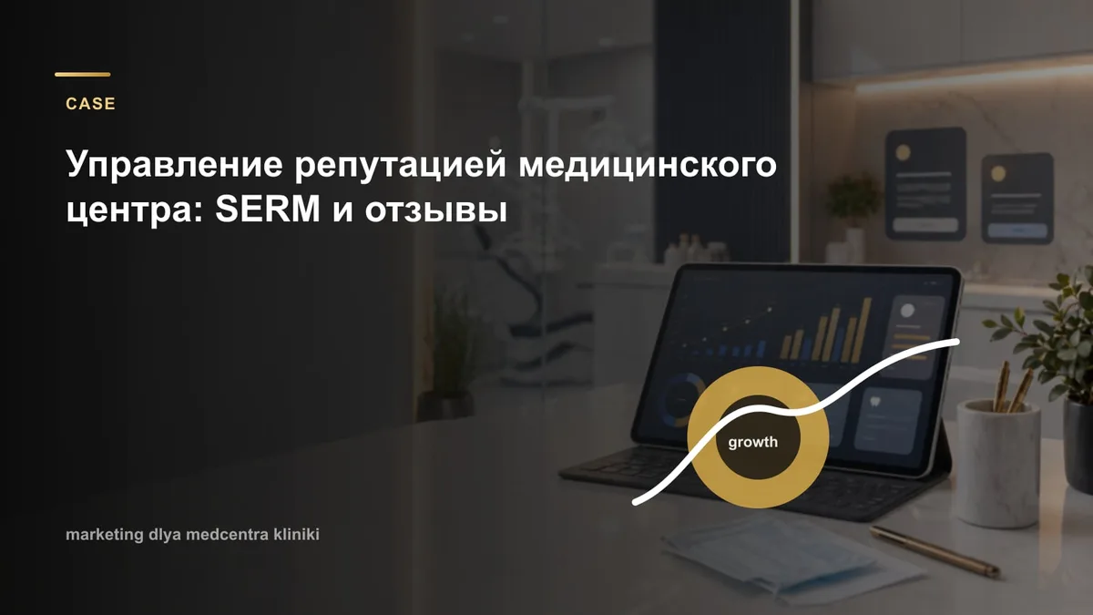 Управление репутацией медицинского центра: SERM и отзывы
