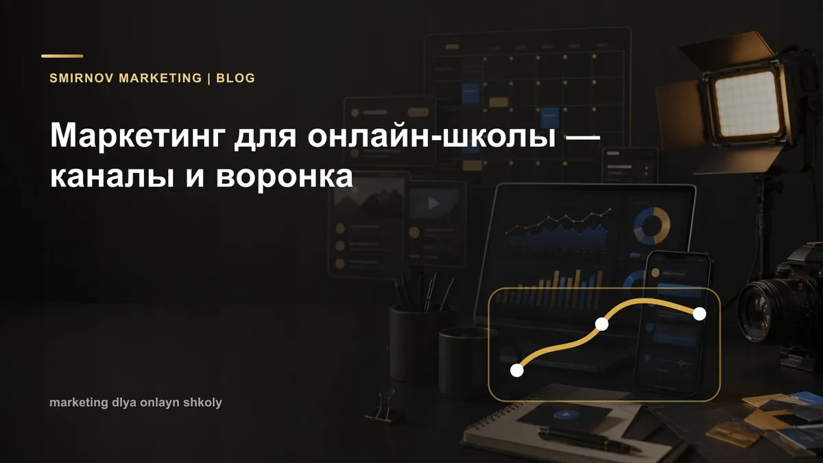 Маркетинг для онлайн-школы и инфобизнеса в 2026: каналы, воронка, юнит-экономика