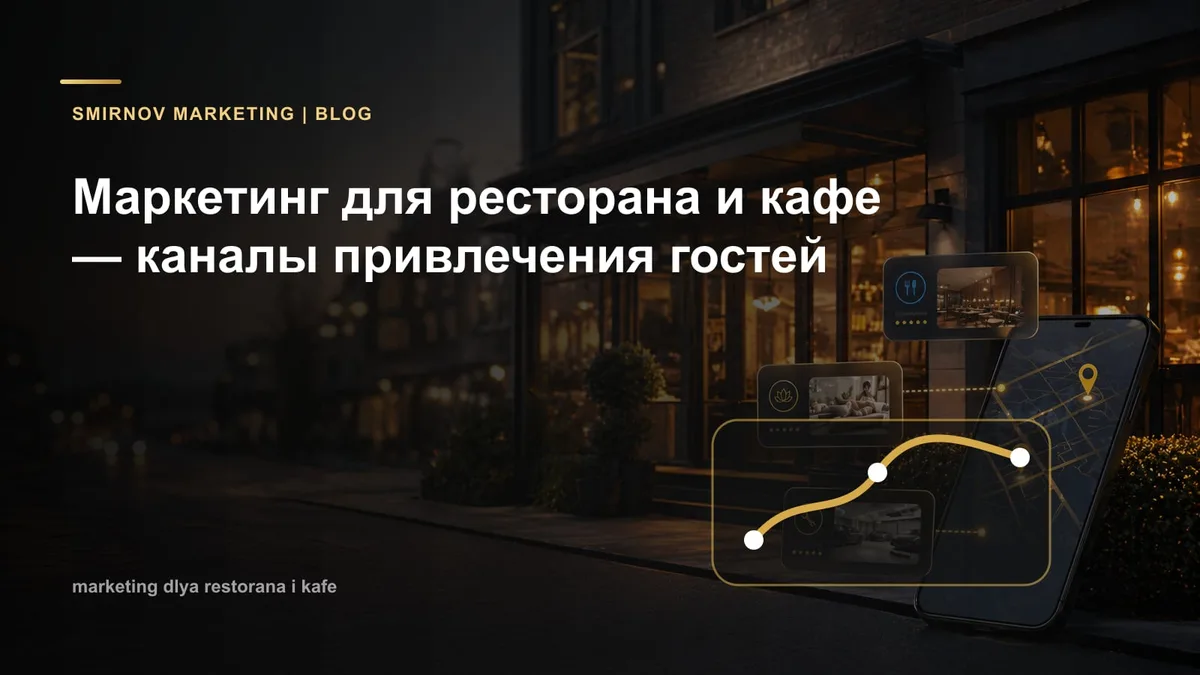 Маркетинг для ресторана и кафе в 2026: офлайн + онлайн