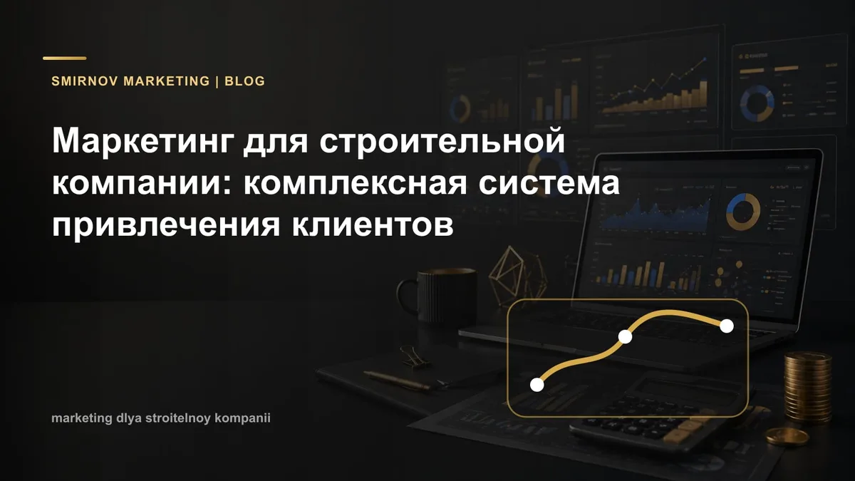Маркетинг для строительной компании в 2026: ремонт квартир, отделка, стройка под ключ