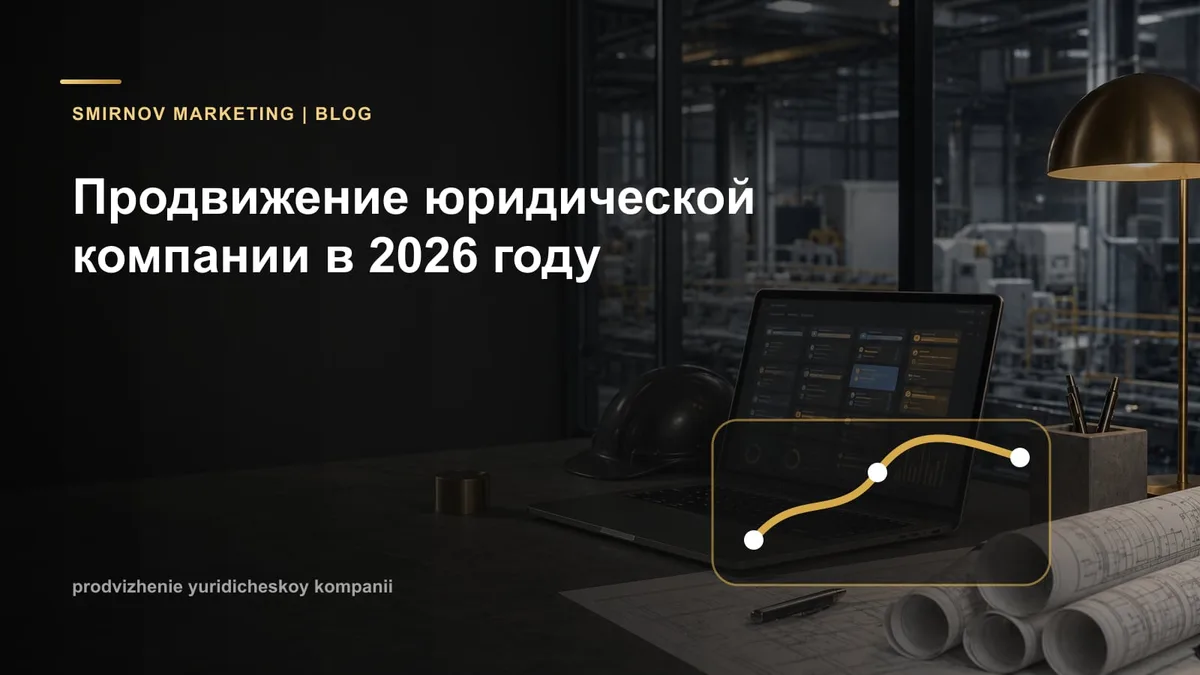 Продвижение юридической компании в 2026: каналы, чеки, репутация
