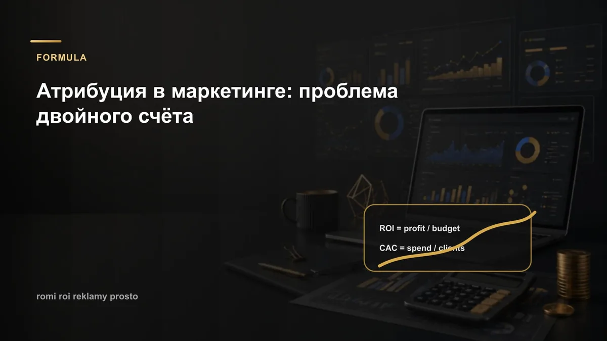 Атрибуция в маркетинге: проблема двойного счёта