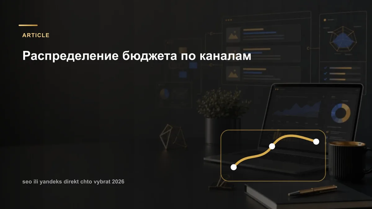 Распределение бюджета по каналам