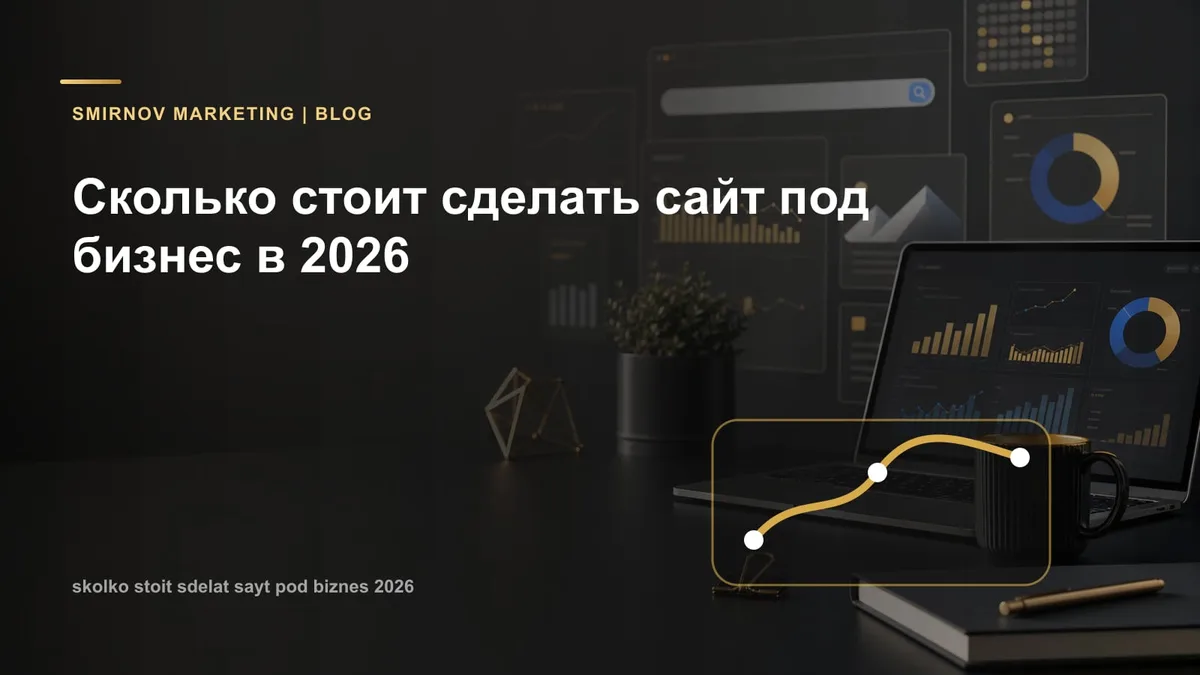 Сколько стоит сделать сайт под бизнес в 2026: цены на лендинг, корпоративный сайт, каталог, интернет-магазин