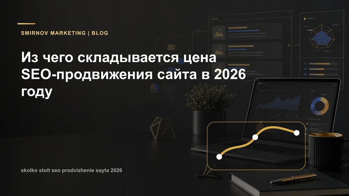 Сколько стоит SEO-продвижение сайта в 2026 году: из чего складывается цена и от чего реально зависит бюджет