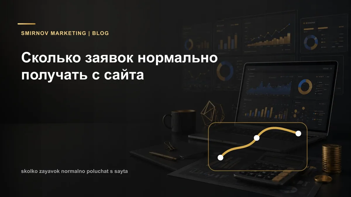 Сколько заявок нормально получать с сайта в день: бенчмарки по 12 нишам