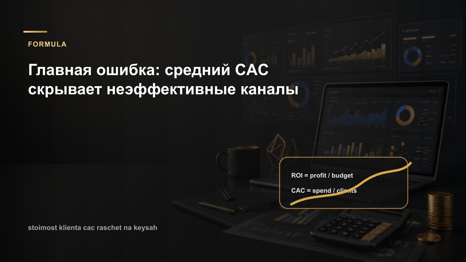 Главная ошибка: средний CAC скрывает неэффективные каналы