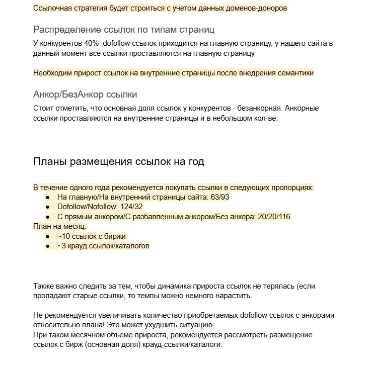 Структура кейсаЧек-лист проверкиАнализ ссылочной массы