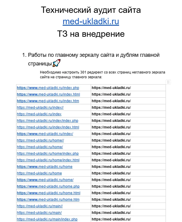 Доработки e-commerce функционала