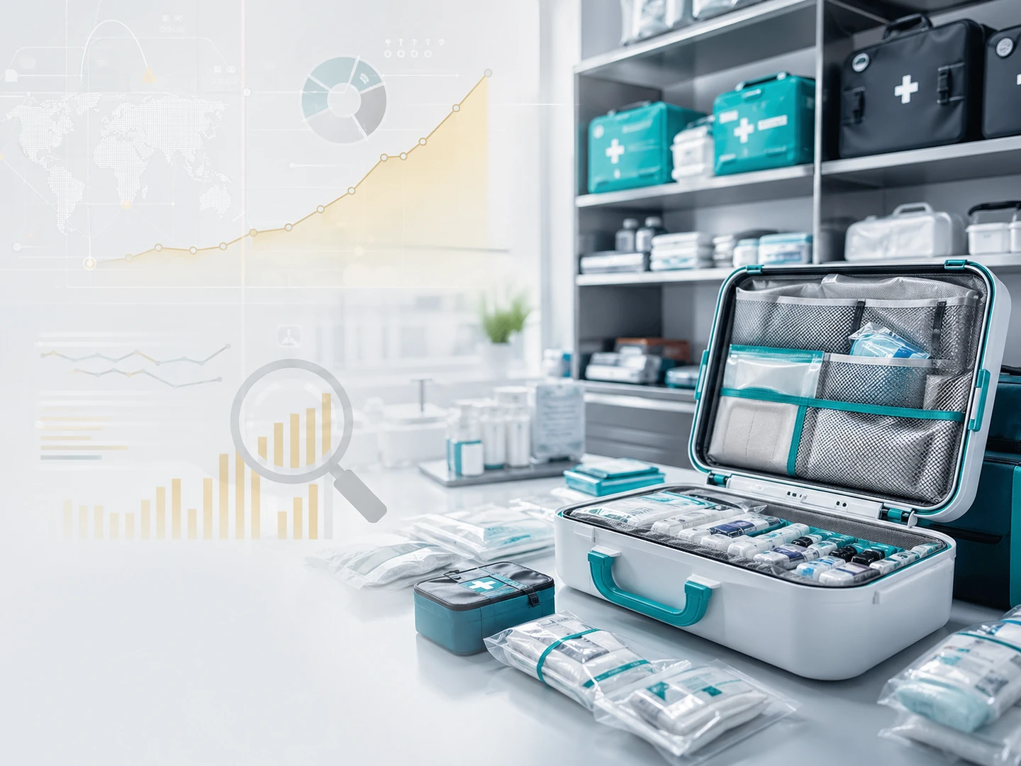 С нуля до 2 052 визитов в месяц для B2B-сайта медицинских укладок