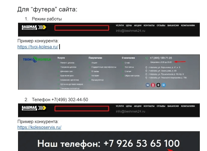 Анализ коммерческих факторов